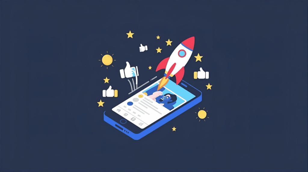 Telèfon mòbil mostrant la viralitat de TikTok, una opció a valorar en xarxes socials per a negocis.