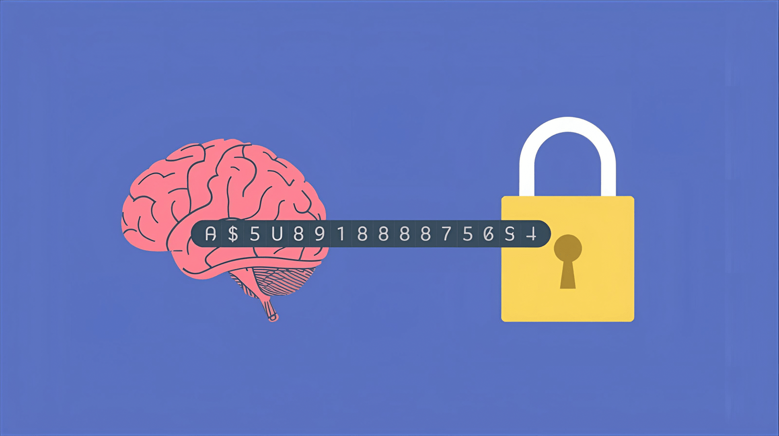 Esquema visual del mètode de la frase per a crear contrasenyes segures i fàcils de recordar.