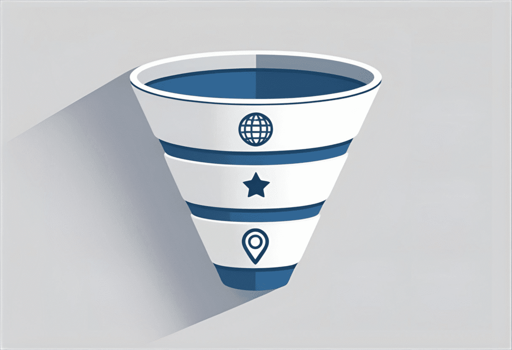 Infografia amb la fórmula de hashtags per a negocis a Instagram: general, específic i local.