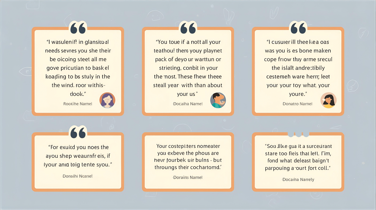 Ejemplo de testimonios de clientes, clave para generar confianza en una web para profesionales.